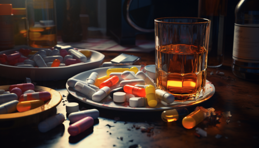 mixing alcohol with pills like claritin_example_only