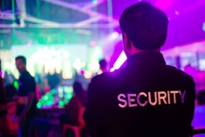 security in a nightclub