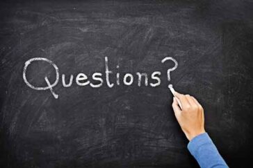 questions written on chalkboard popular alcohol serving questions answered