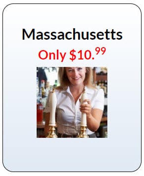 Massachusetts Bartending License