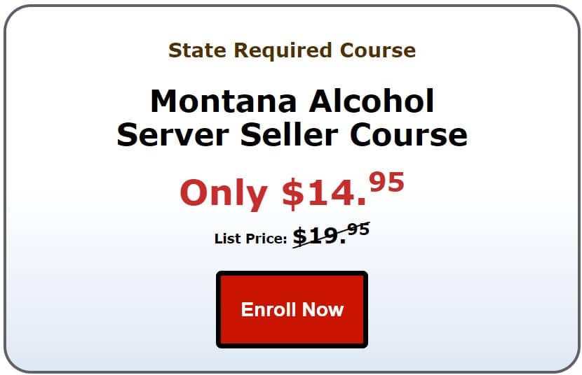 Get Montana alcohol server training certified