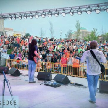 Riversedge Hamilton OH concert series run by alcohol certified volunteers.